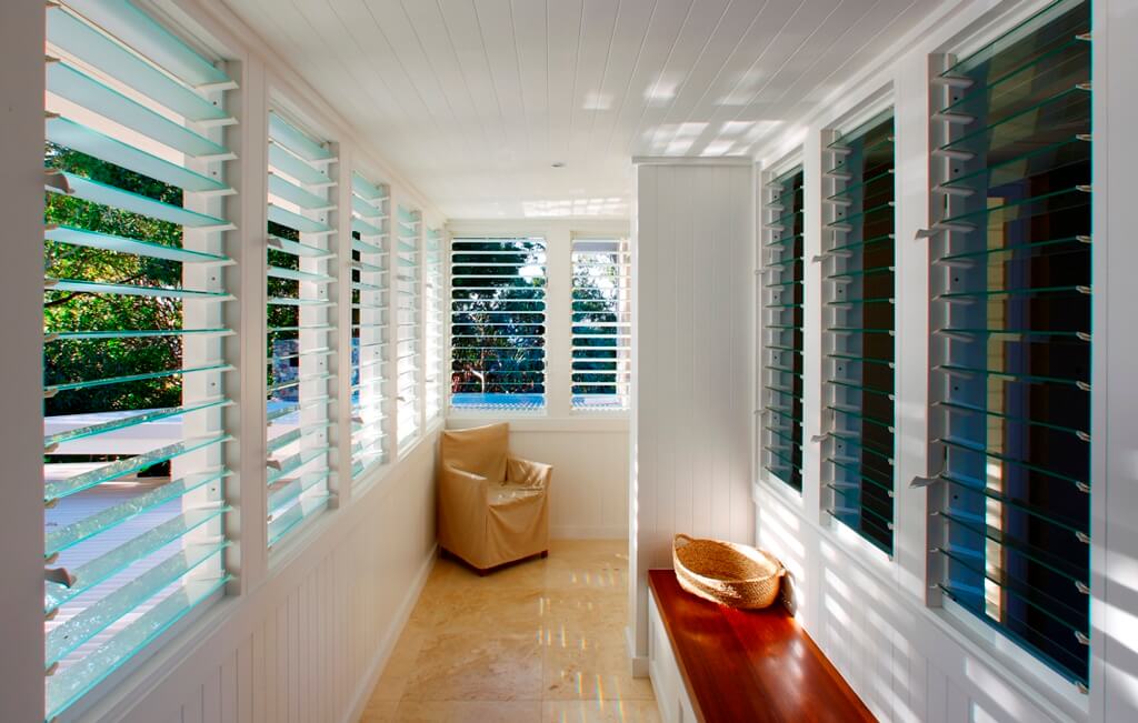 Open your outdoor space with Breezway-
Breezway Louvres in outdoor rooms allow you to extend your outdoor living-time